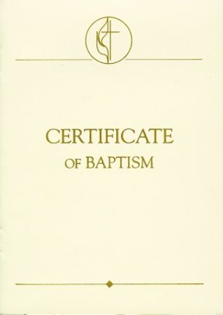 Picture for category United Methodist Certificates