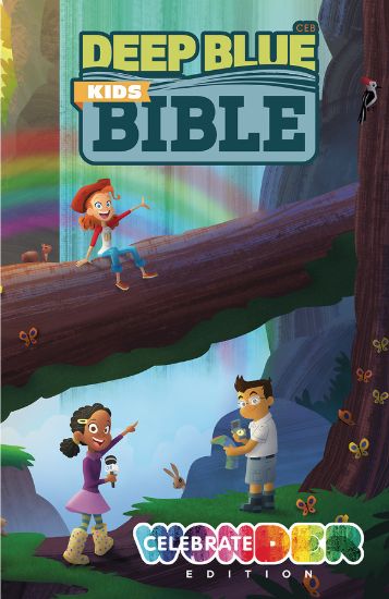 Picture of CEB Deep Blue Kids Bible, Celebrate Wonder Edition