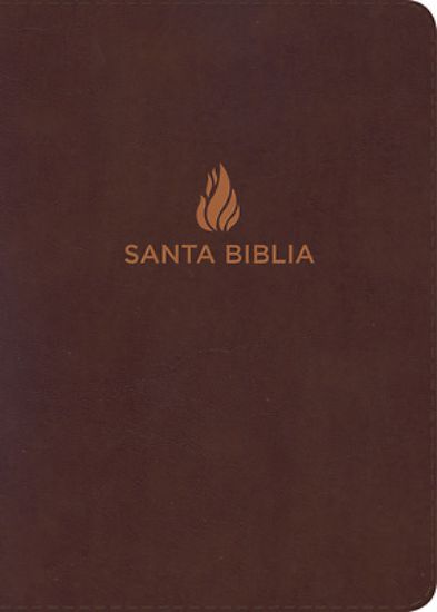 Picture of Rvr 1960 Biblia Compacta Letra Grande Marron, Piel Fabricada