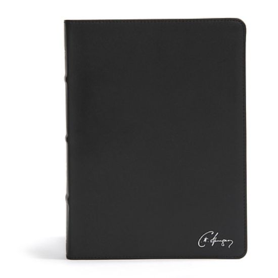 Picture of CSB Spurgeon Study Bible, Black Genuine Leather, Indexed