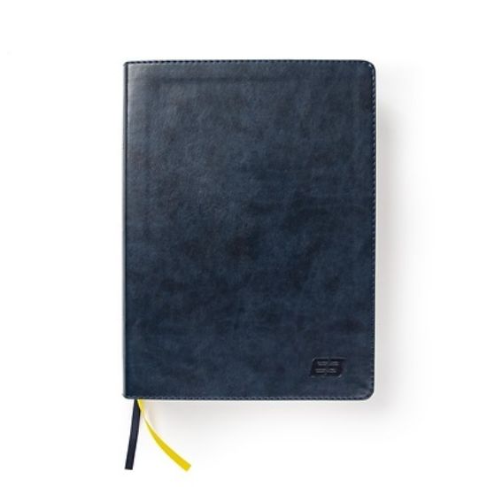 Picture of CSB E3 Discipleship Bible, Navy Indexed