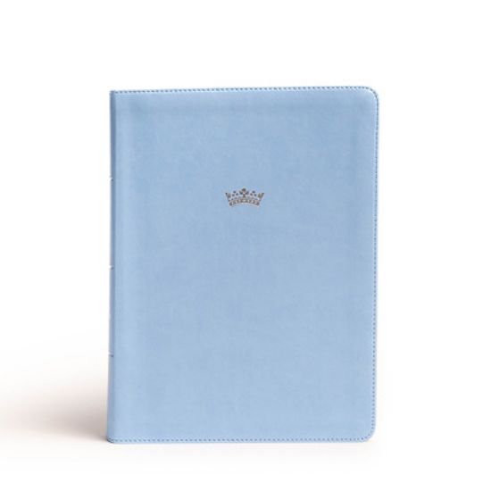 Picture of NASB Tony Evans Study Bible, Powder Blue Leathertouch