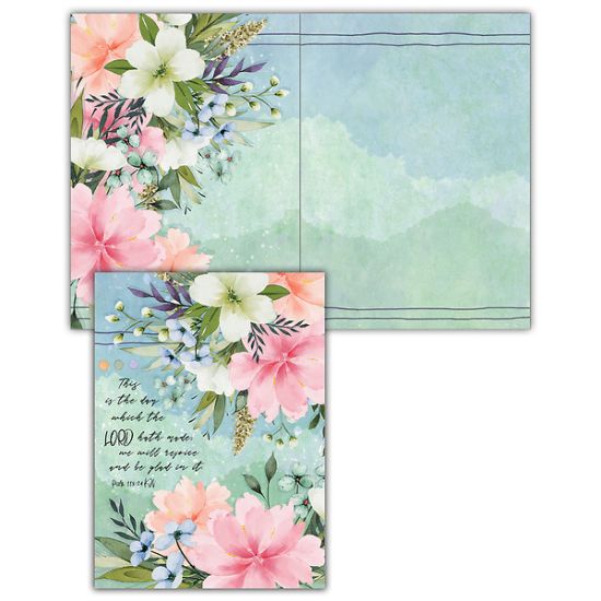 Picture of Flower Box Forever Encouragement Boxed Cards Box of 12 Solid Design