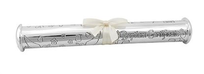 Picture of Baptism Certificate Holder