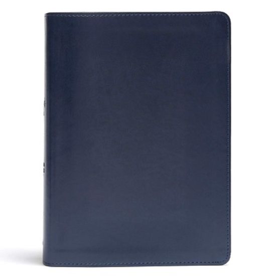 Picture of CSB She Reads Truth Bible, Navy Leathertouch, Indexed