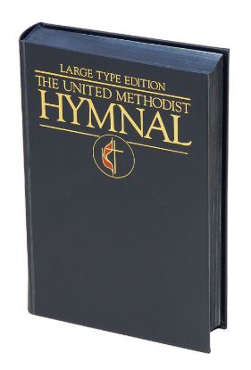 Picture of The United Methodist Hymnal Navy Blue Large Type Edition