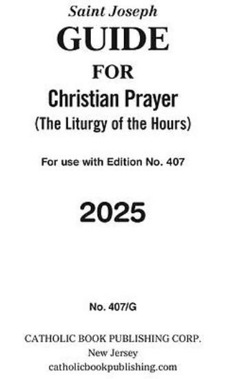 Picture of Christian Prayer Guide for 2025 (Large Type)