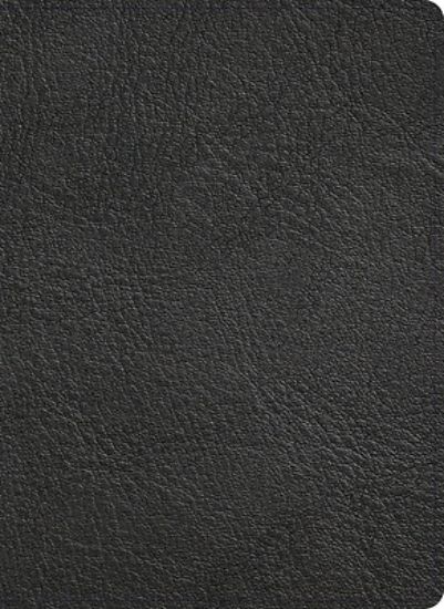 Picture of KJV Study Bible, Full-Color, Holman Handcrafted Collection, Black Premium Goatskin