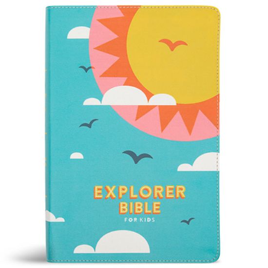 Picture of CSB Explorer Bible for Kids, Hello Sunshine Leathertouch