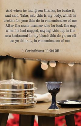 Picture of PKG 100 Holy Communion Bulletin