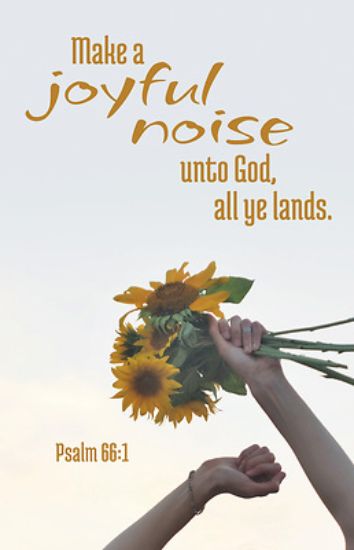 Picture of Joyful Noise Worship Bulletin PKG 100