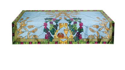 Picture of Stained Glass Communion Parament Set Altar Frontal