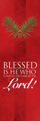Picture of Passion Cross 18 Inch x 5 Feet Banner