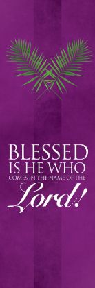 Picture of Passion Cross 18 Inch x 5 Feet Banner