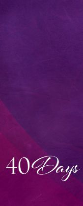 Picture of 40 Days Lent Pulpit Scarf