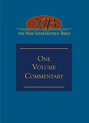 The New Interpreter's Bible One-Volume Commentary