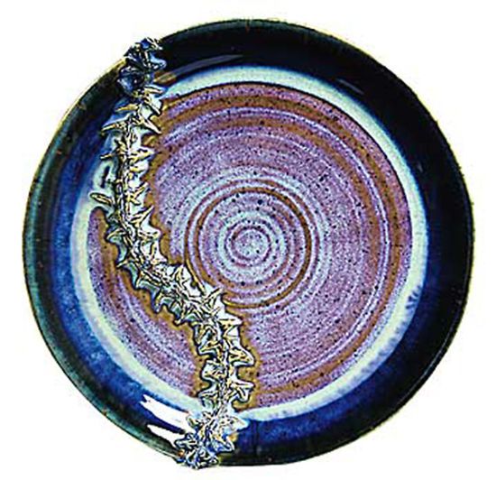 Picture of Crown of Thorns Pastel Porcelain Bread Plate