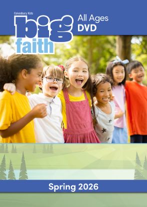 Picture of Cokesbury Kids Big Faith Spring 2026 All Ages DVD