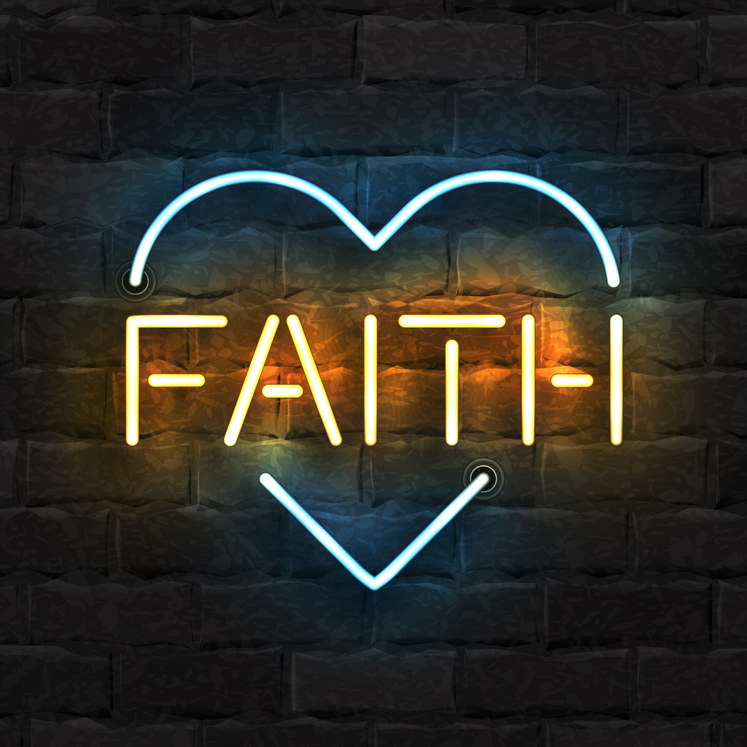 Neon Heart Faith