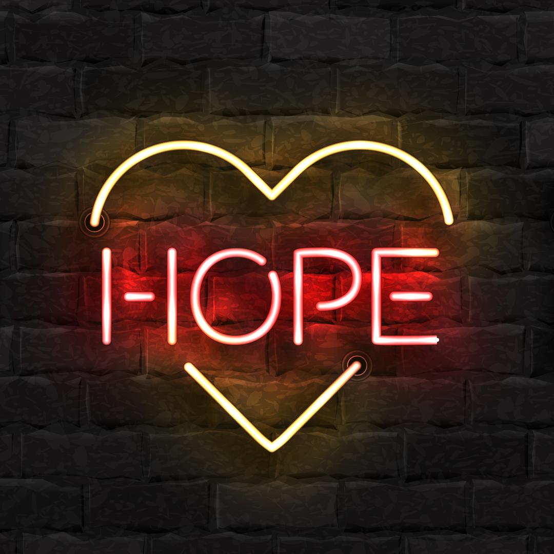Neon Heart Hope
